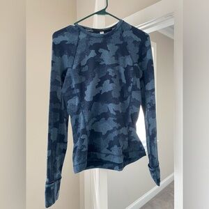Lululemon Its Rulu Run Long Sleeve Shirt - Heritage Speckle Camo